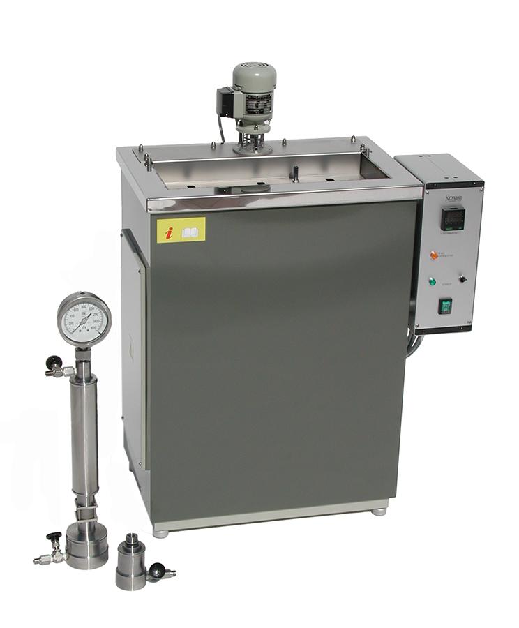 Aparat do oznaczania względnej prężności par skroplonych gazów węglowodorowych – LPG, cieczy naftowych i ropy naftowej, metoda Reida